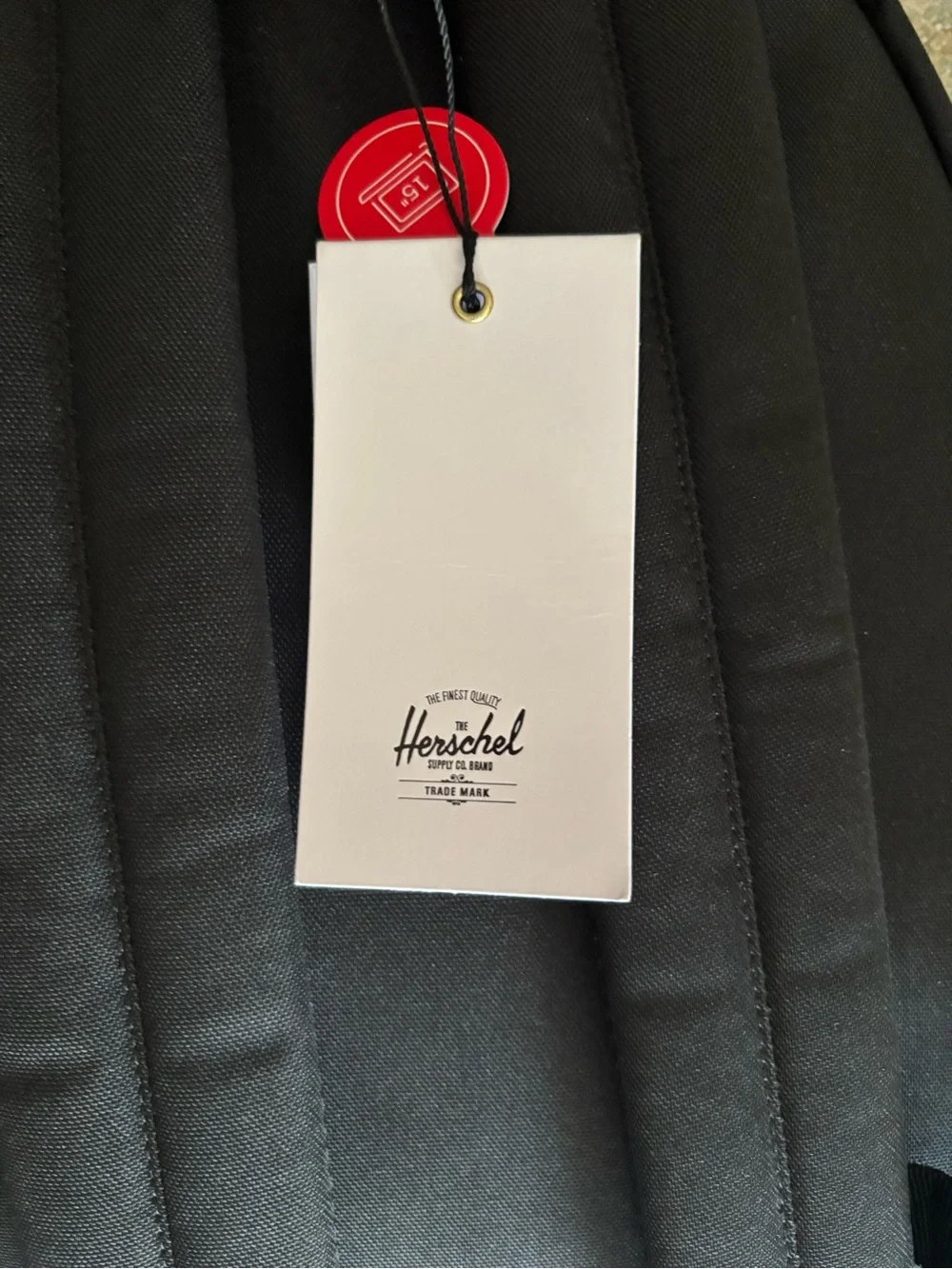 Herschel Classic XL Backpack Black 30L Laptop School Bag NWT